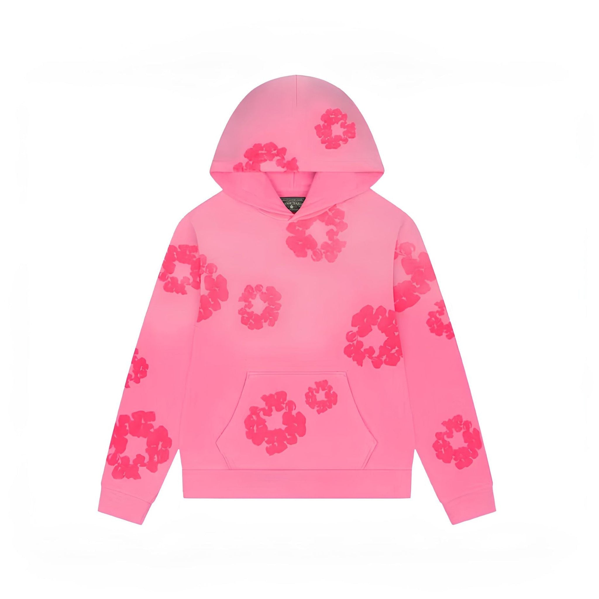 Denim Tears Mono Cotton Wreath Hoodie Washed Pink - Hype World