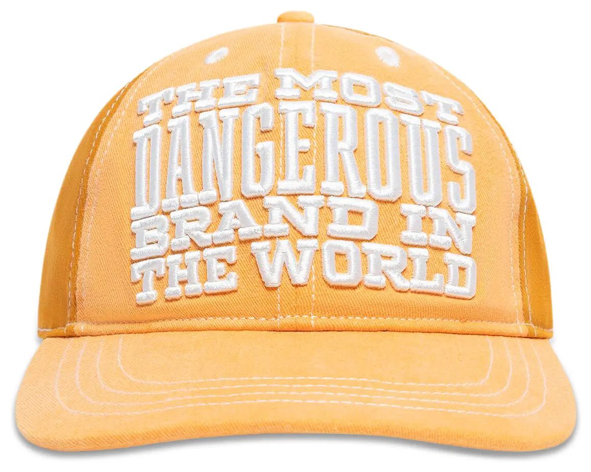 Denim Tears Most Dangerous Brand Cap 'Orange' - Hype World