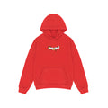 Denim Tears Red Embroidered Logo Hoodie - Hype World
