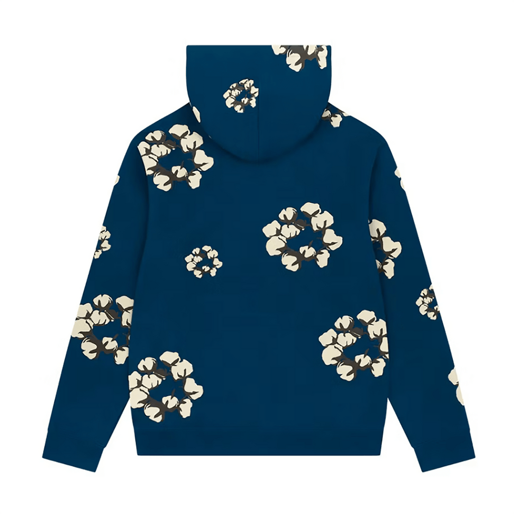 Denim Tears x CPFM Cactus Tears Wreath Hoodie Navy - Hype World