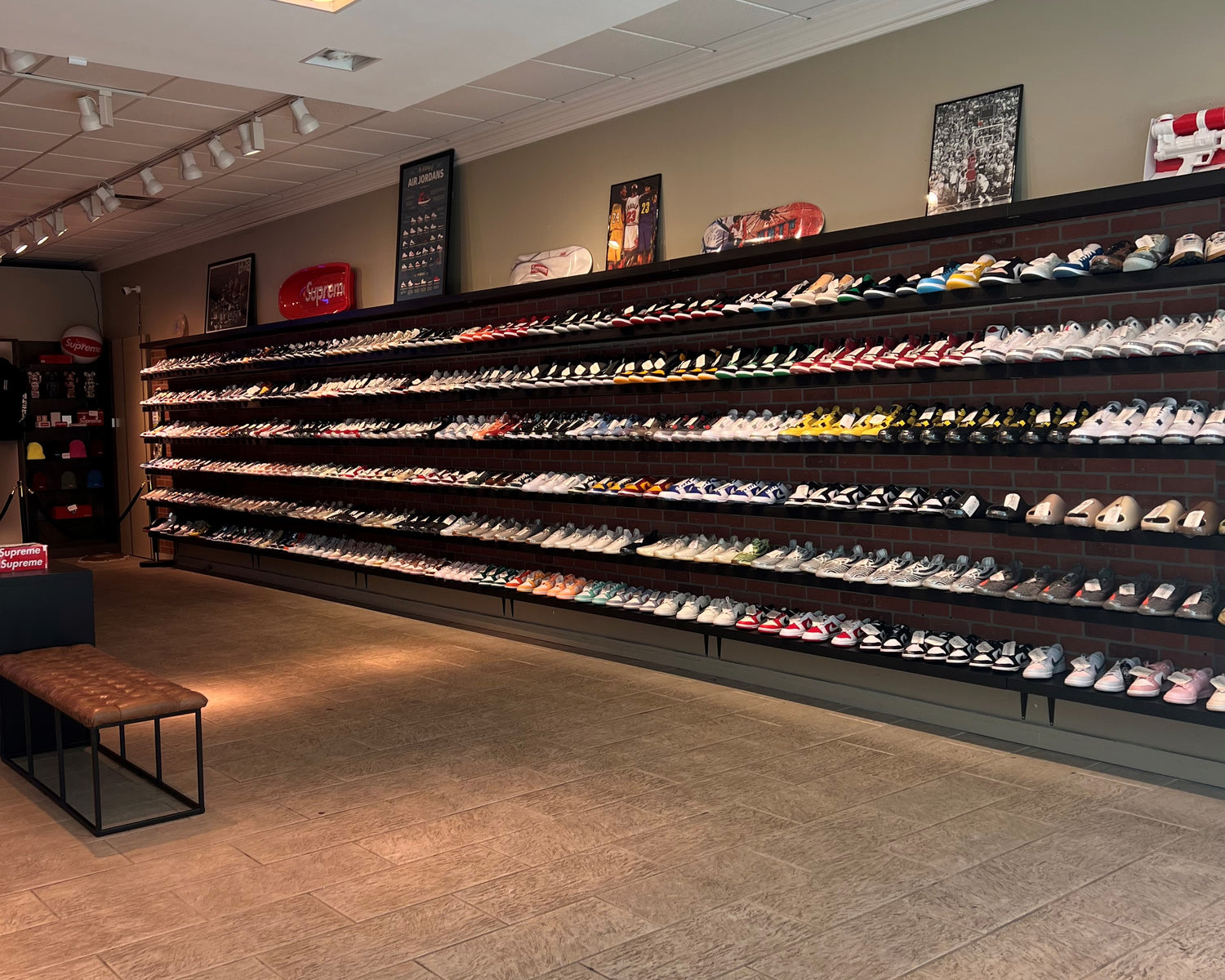 Exclusive sneakers store Hype World