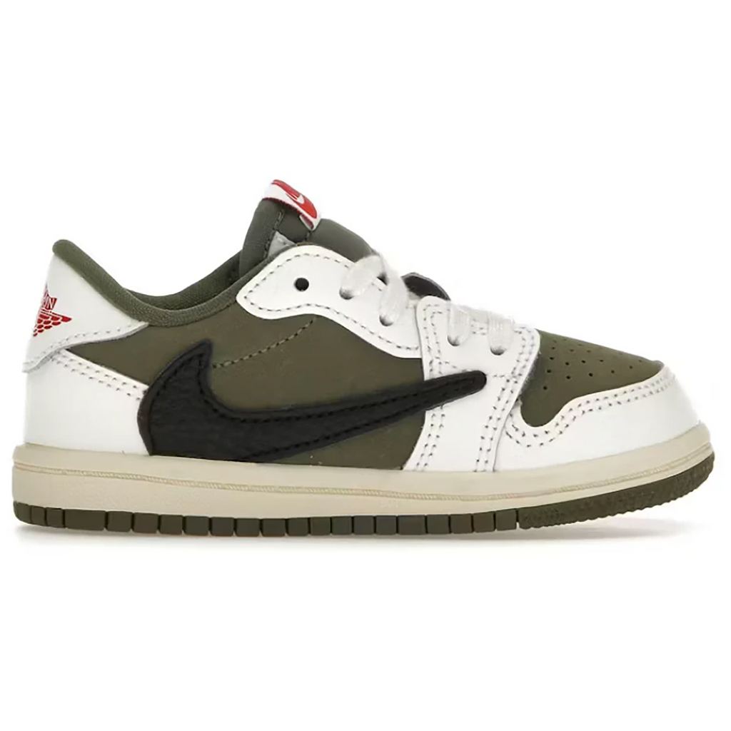 Jordan 1 Low X Travis Scott "Medium Olive" TD
