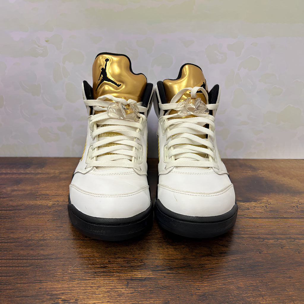 Jordan 5 “Olympic” Size 9 Preowned No Box