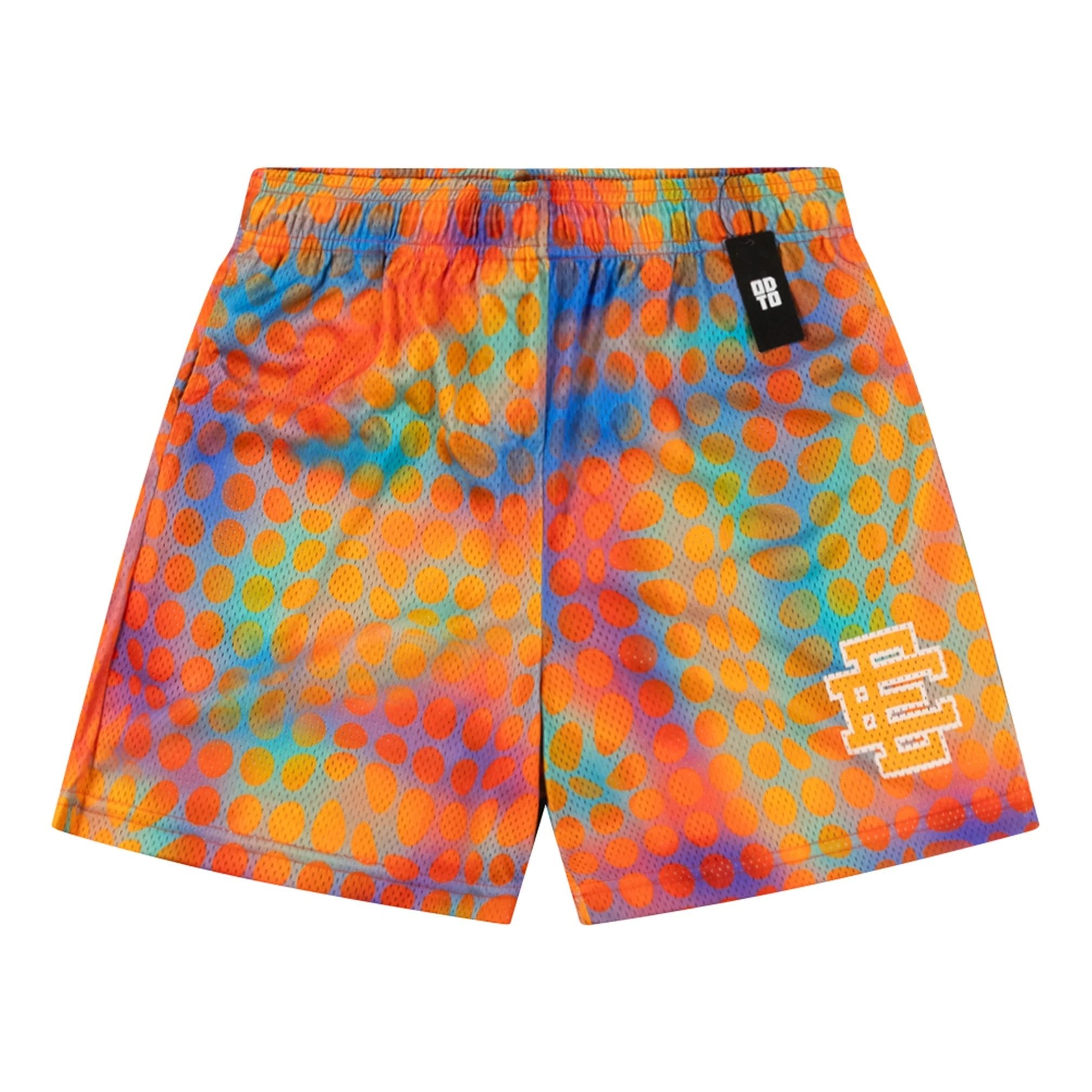 Eric Emanuel EE Basic Shorts "Polka Dot Orange" - Hype World