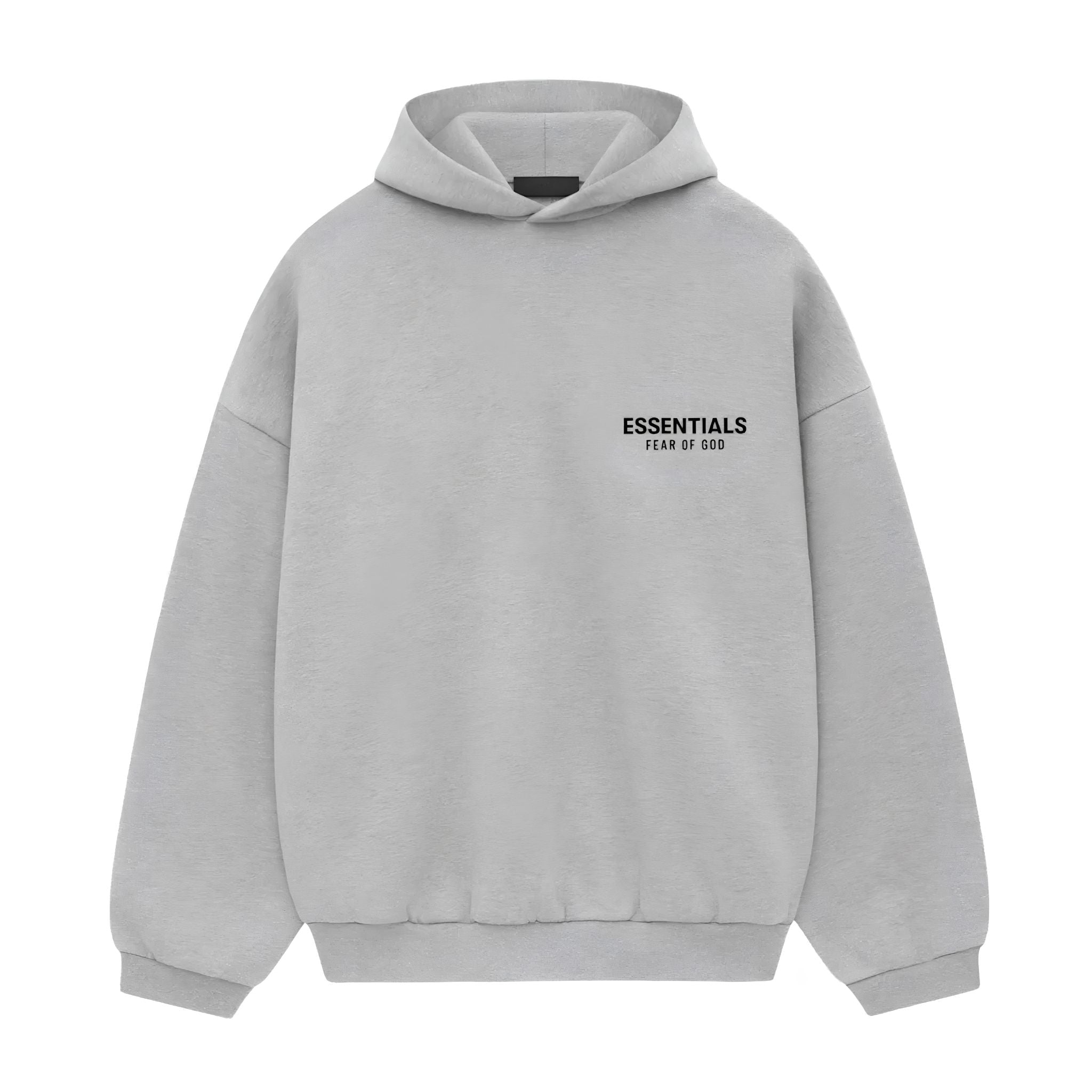 Essentials Sweatshirt Fleece “Light Heather Grey” - Hype World