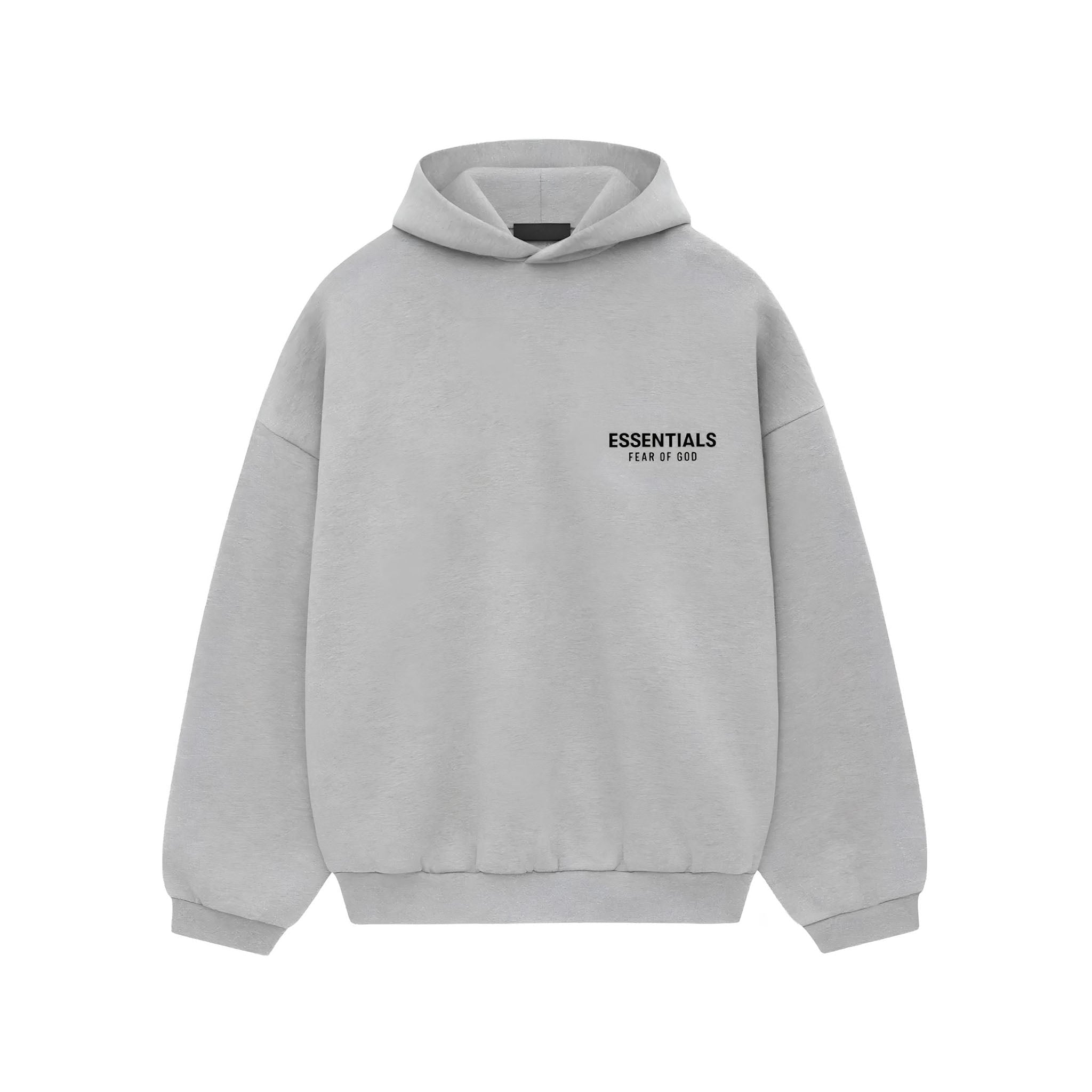 Essentials Sweatshirt Fleece “Light Heather Grey” - Hype World