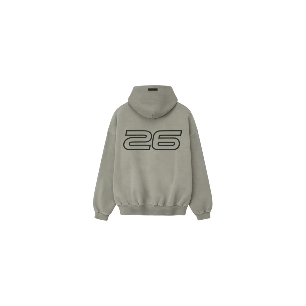 Fear of God Essentials 90's Hoodie "Smoke Grey" - Hype World