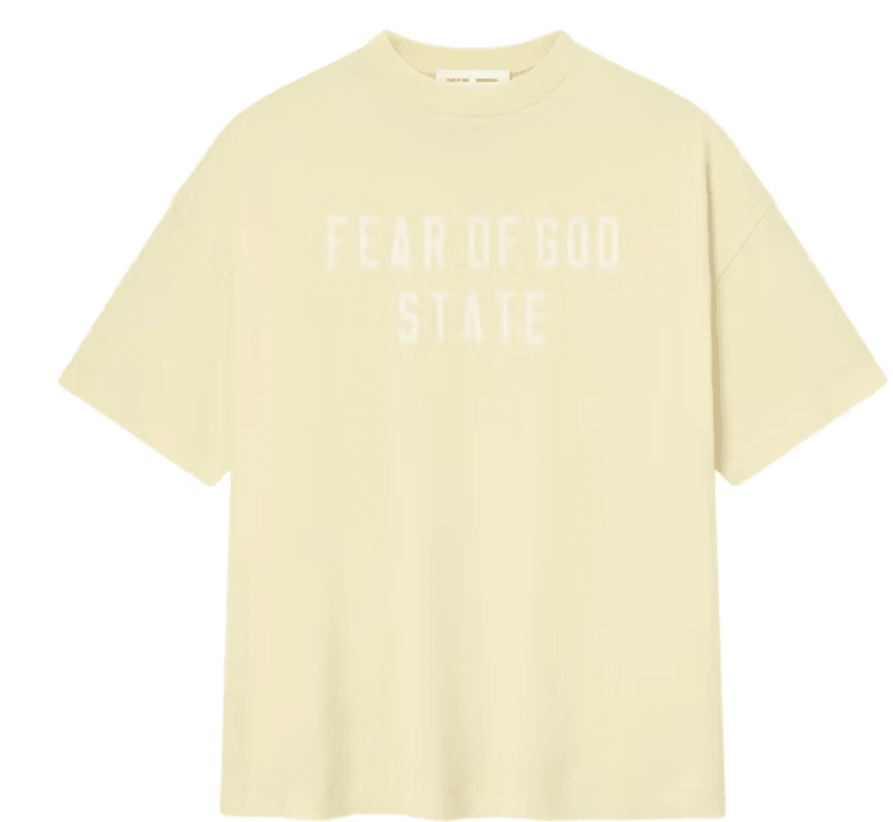 Fear of God Essentials 90's Tee Garden Yellow - Hype World