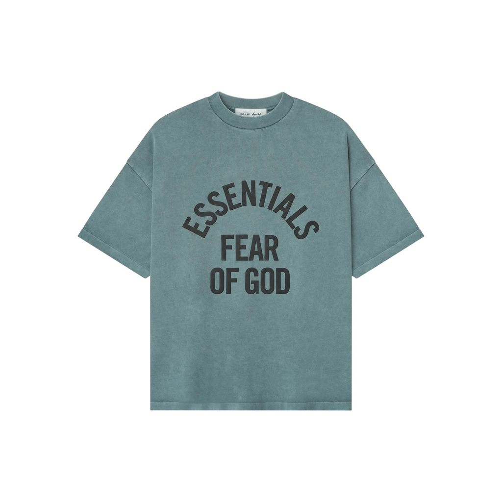 Fear of God Essentials Campus 90's Short-Sleeve Tee 'Faded Coastal' - Hype World