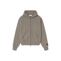 Fear of God Essentials Classic Fleece Zip-Up Hoodie Homestead Heather - Hype World