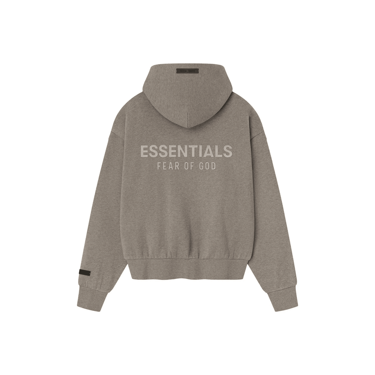 Fear of God Essentials Classic Fleece Zip-Up Hoodie Homestead Heather - Hype World