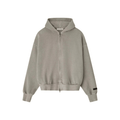 Fear of God Essentials Classic Full Zip Hoodie "Smoke Grey" - Hype World