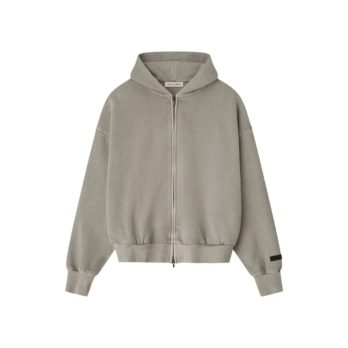 Fear of God Essentials Classic Full Zip Hoodie "Smoke Grey" - Hype World