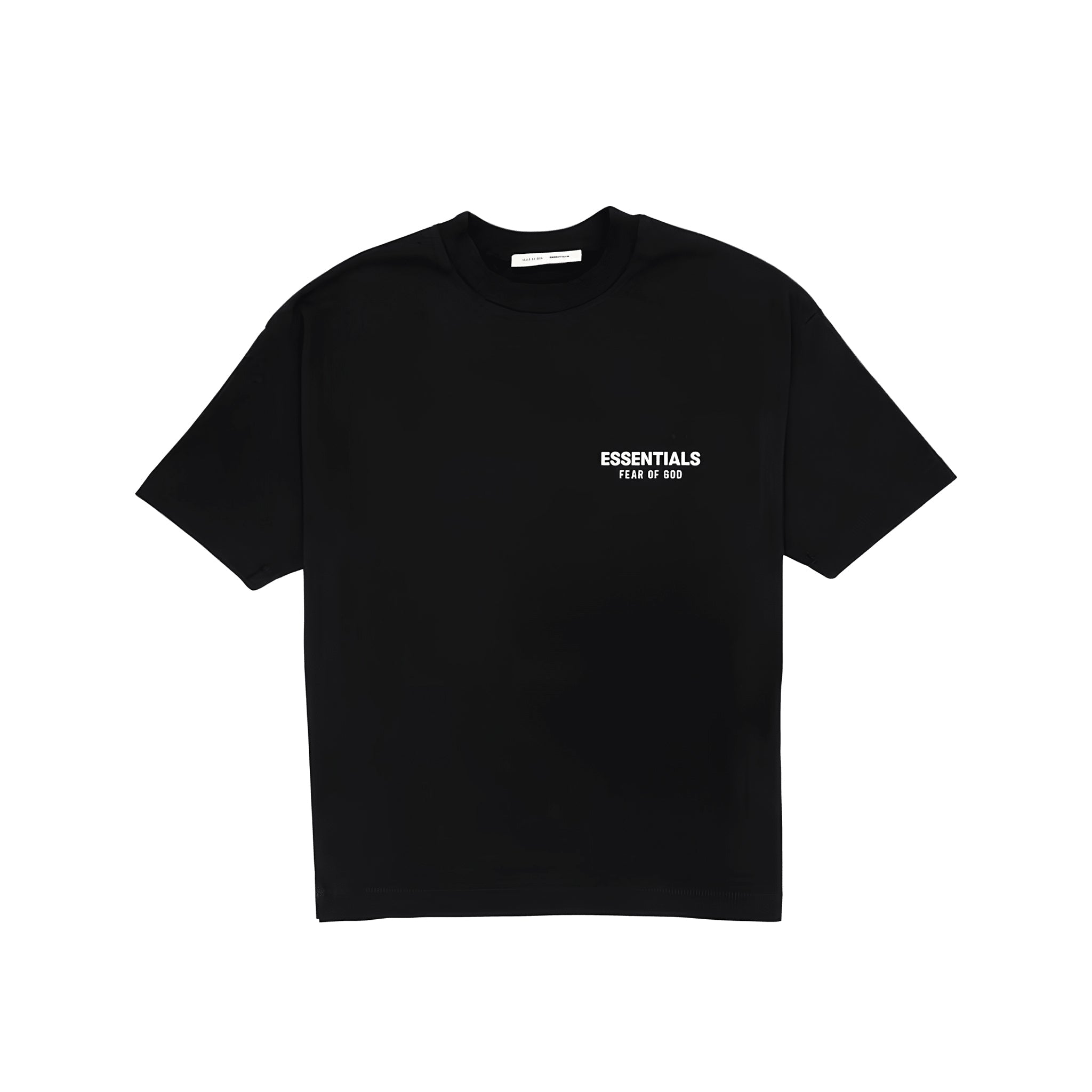 Fear of God Essentials Classic Short Sleeve Tee "Jet Black" - Hype World
