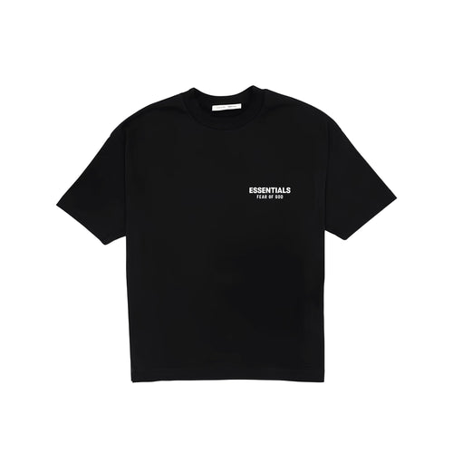Fear of God Essentials Classic Short Sleeve Tee "Jet Black" - Hype World