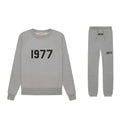 Fear of God Essentials Crewneck “Dark Oatmeal” Kids FULL SET - Hype World