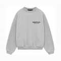 Fear of God Essentials Fleece Crewneck (FW24) "Light Heather Gray" - Hype World
