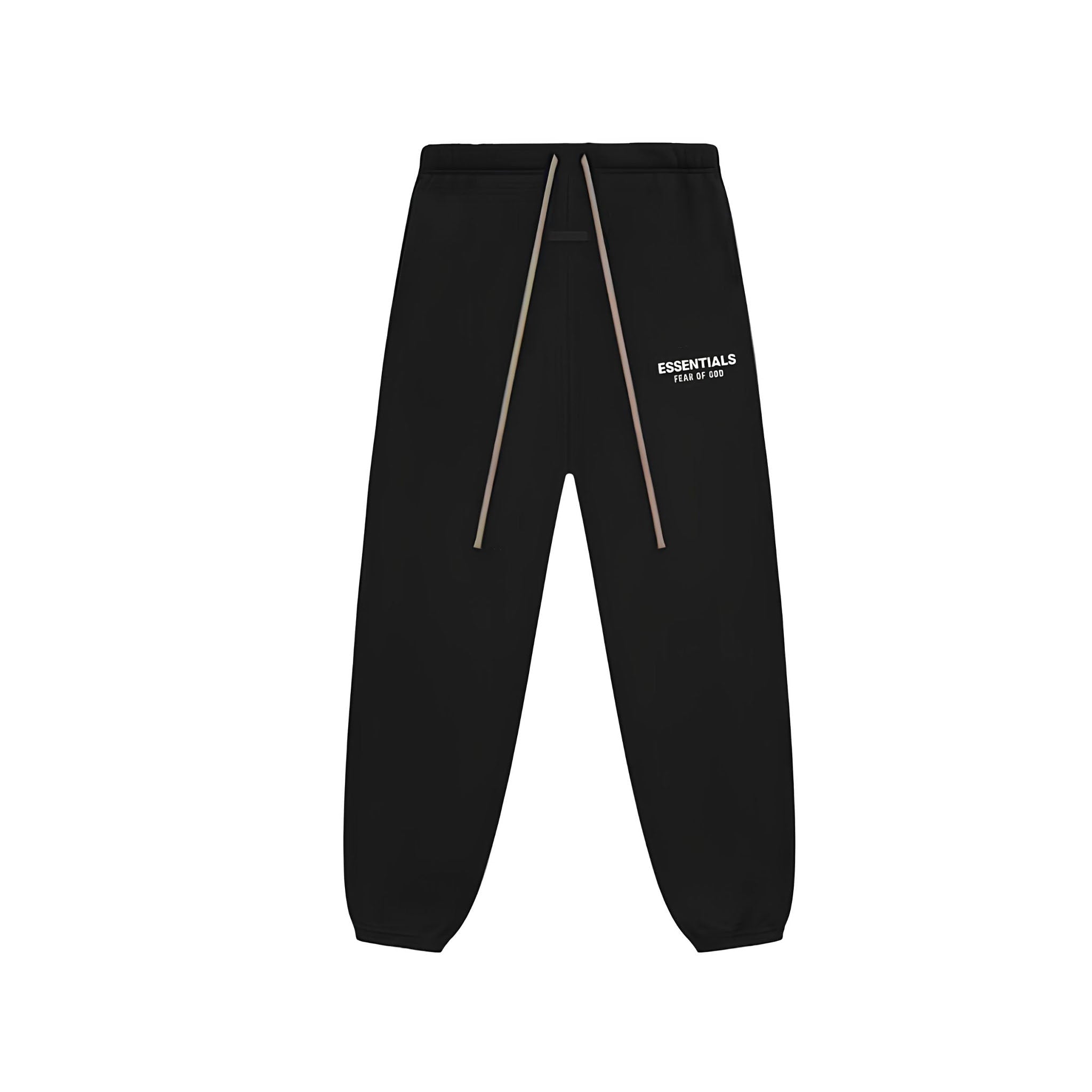 Fear of God Essentials Fleece Essential Sweatpant (FW24) Black - Hype World