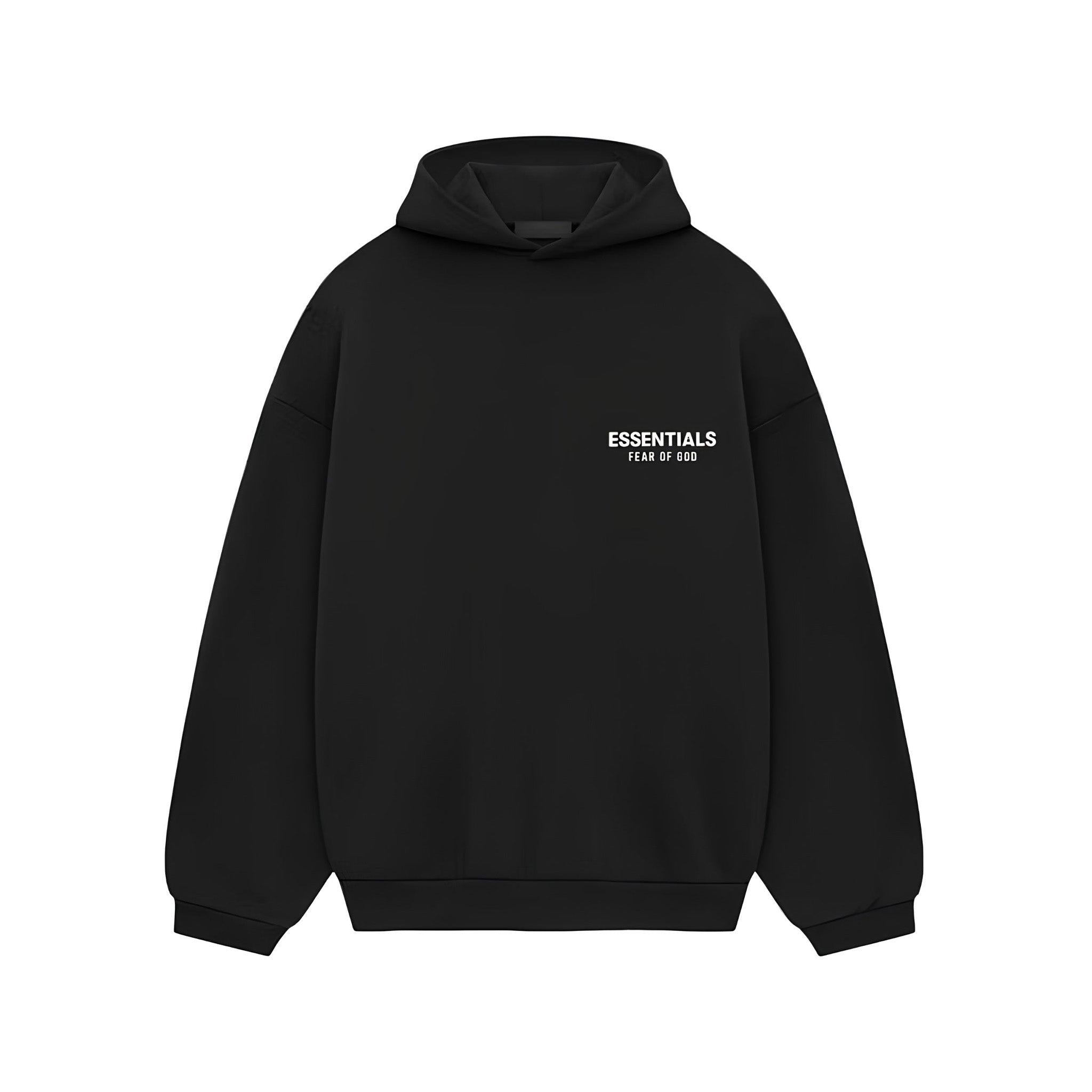 Fear of God Essentials Fleece Hoodie "Black" - Hype World