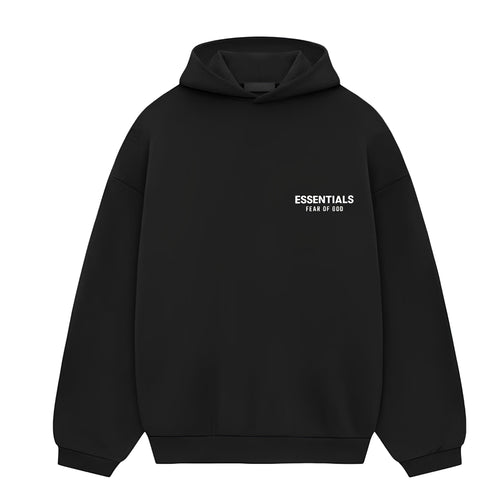Fear of God Essentials Fleece Hoodie "Black" - Hype World