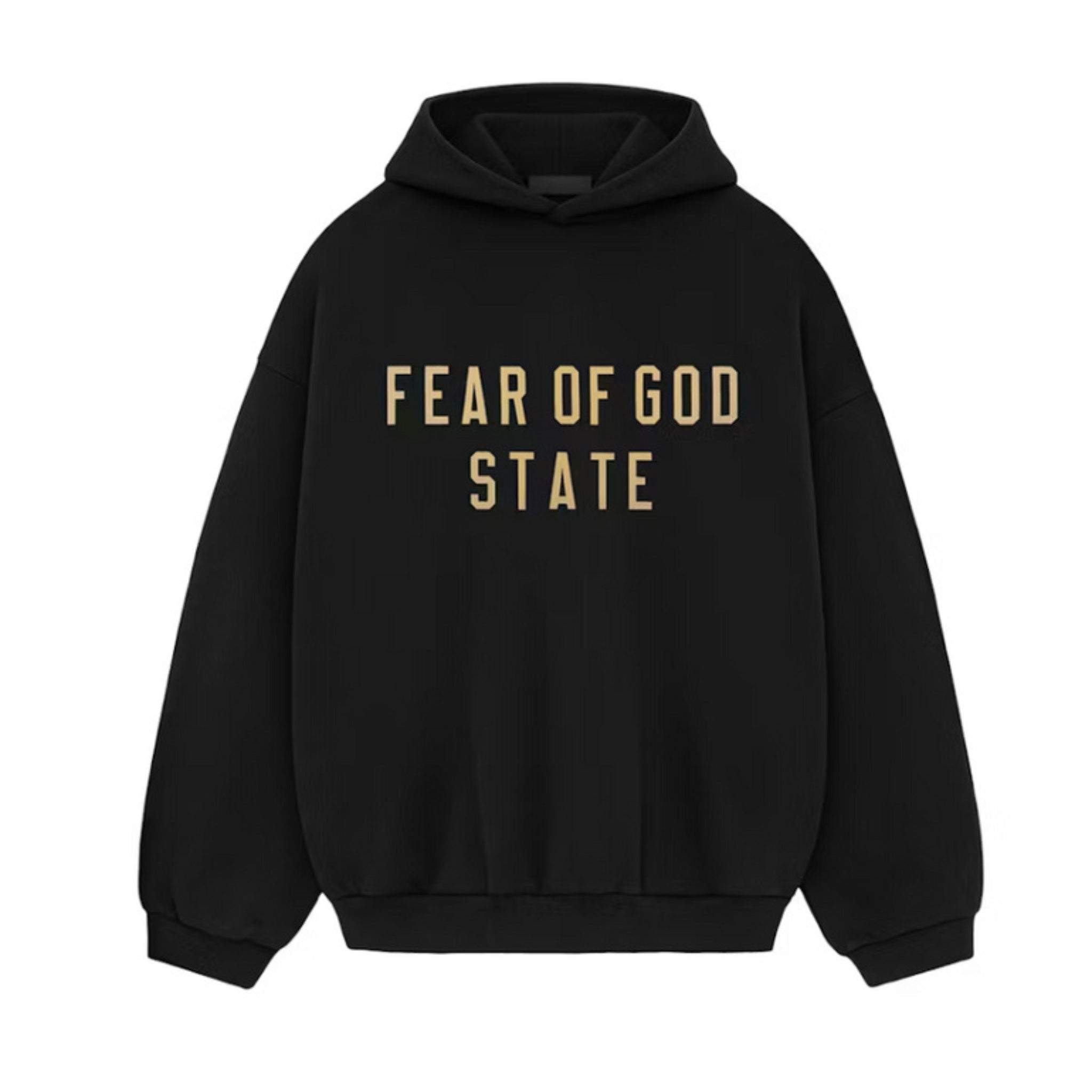 Fear of God Essentials Fleece Hoodie (FW24) "State" Black - Hype World