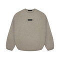 Fear of God Essentials Heather Grey Crew Neck Sweatshirt - Hype World