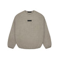Fear of God Essentials Heather Grey Crew Neck Sweatshirt - Hype World