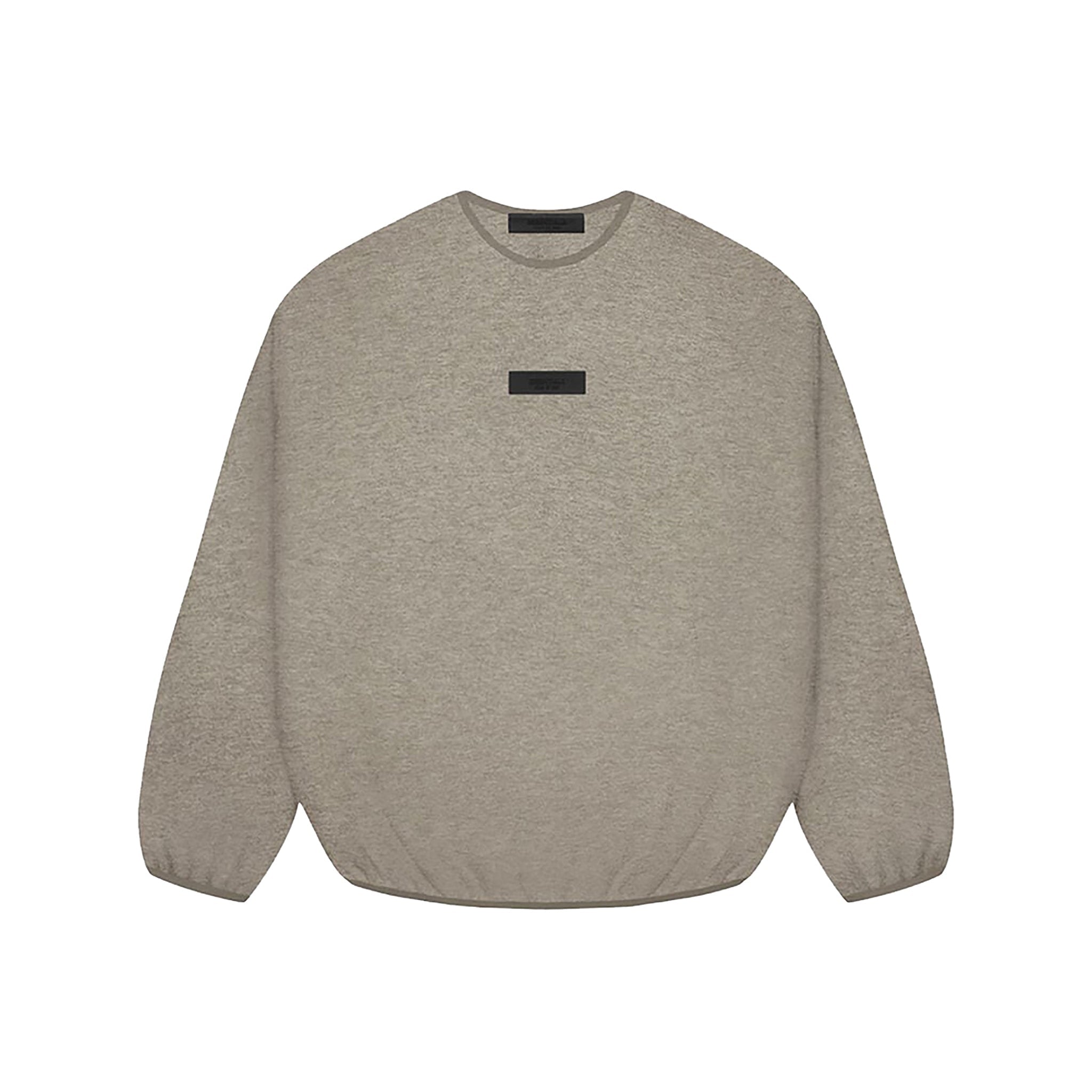 Fear of God Essentials Heather Grey Crew Neck Sweatshirt - Hype World