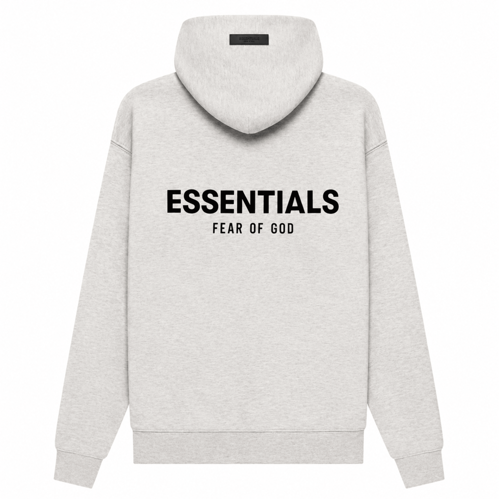 Fear of God Essentials Hoodie Light Oatmeal - Hype World