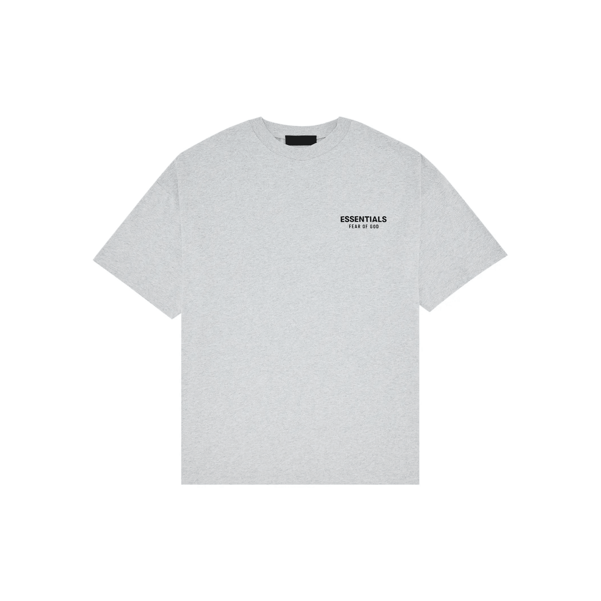 Fear of God Essentials Jersey Crewneck Tee 'Light Heather Grey' - Hype World