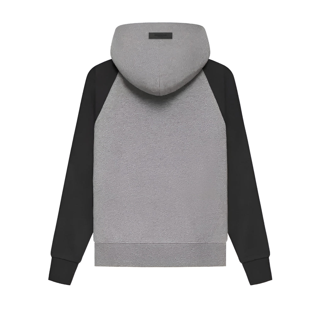 Fear of God Essentials Kids Raglan Hoodie 'Dark Oatmeal' - Hype World