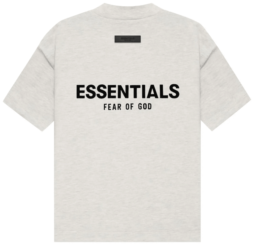 Fear of God Essentials Kids T-shirt (SS22) Light Oatmeal - Hype World