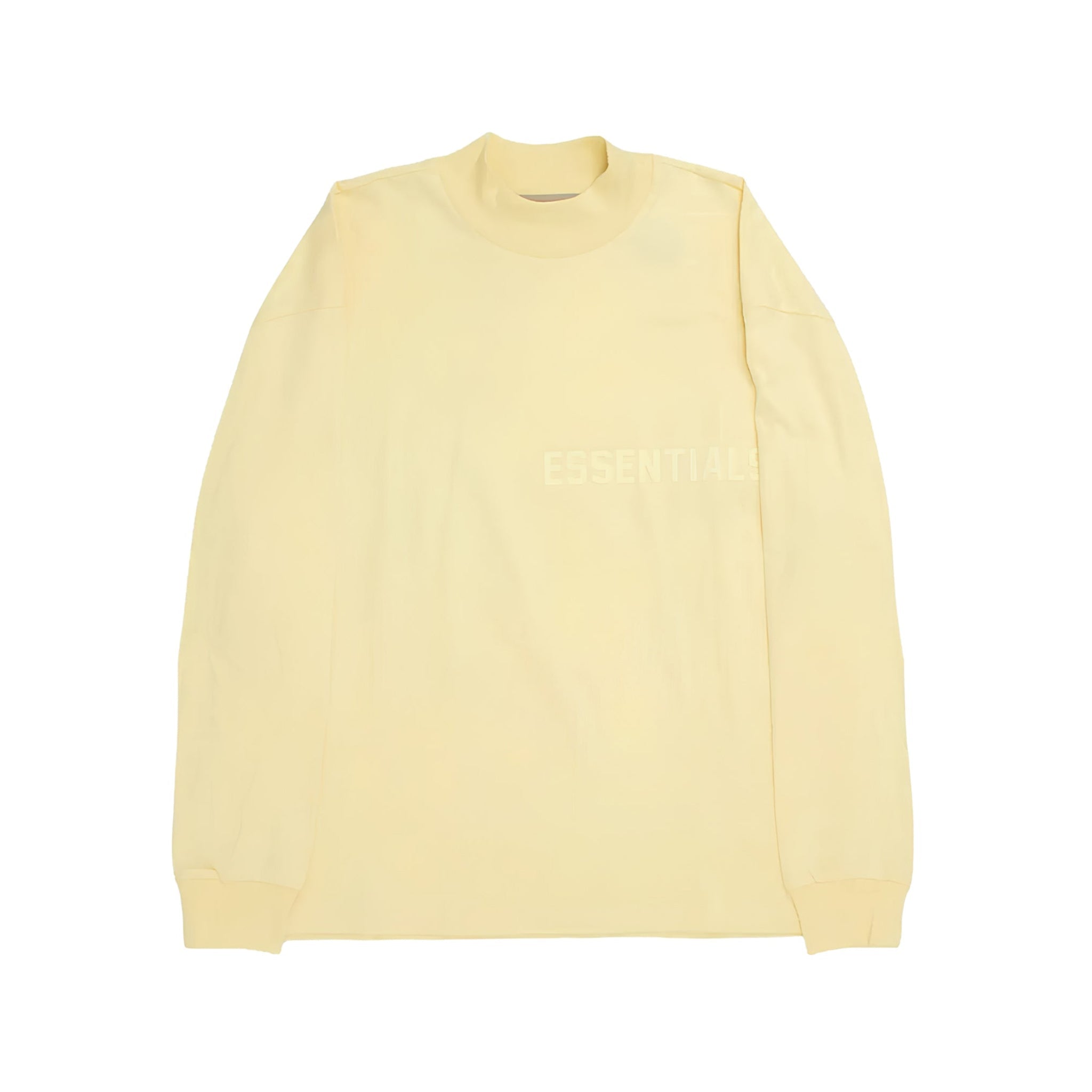 Fear of God Essentials Long-Sleeve Tee 'Canary' - Hype World