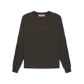 Fear of God Essentials Relaxed Crewneck (FW22) Off Black - Hype World