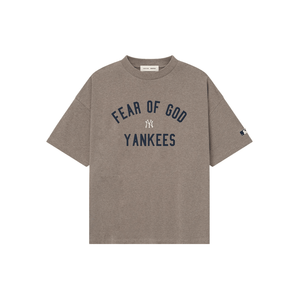 Fear of God Essentials Yankees 90s Tee 'Homestead Heather' - Hype World