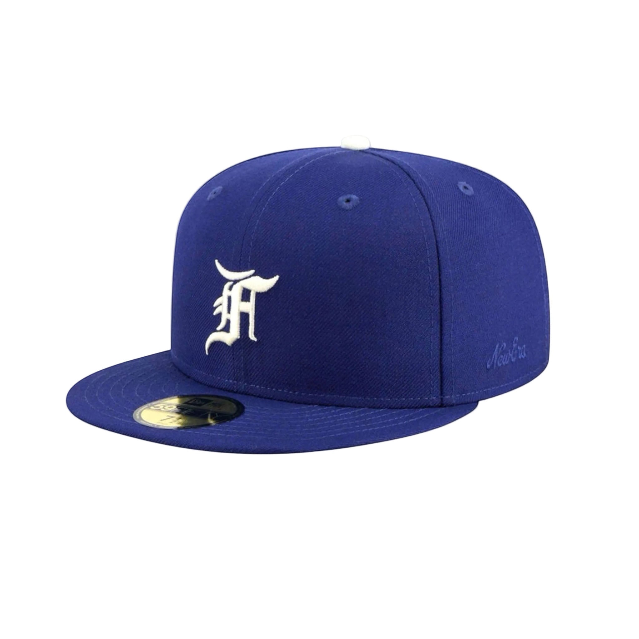 Fear of God Los Angeles Dodger 2024 World Series Patch Hat NEW LA Fitted Hat "Royal" - Hype World