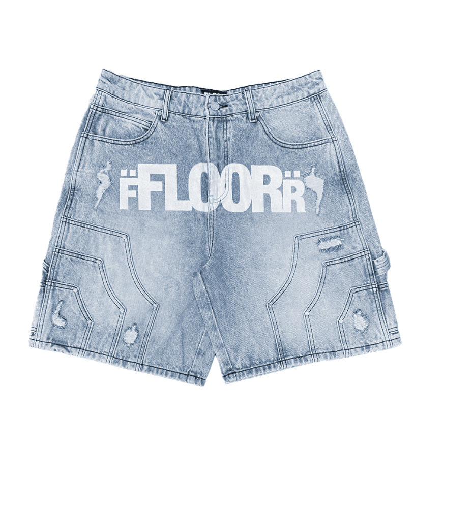 Floor914 Blue Uniform Jorts - Hype World