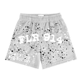 Floor914 Cement Grey Splatter Shorts - Hype World