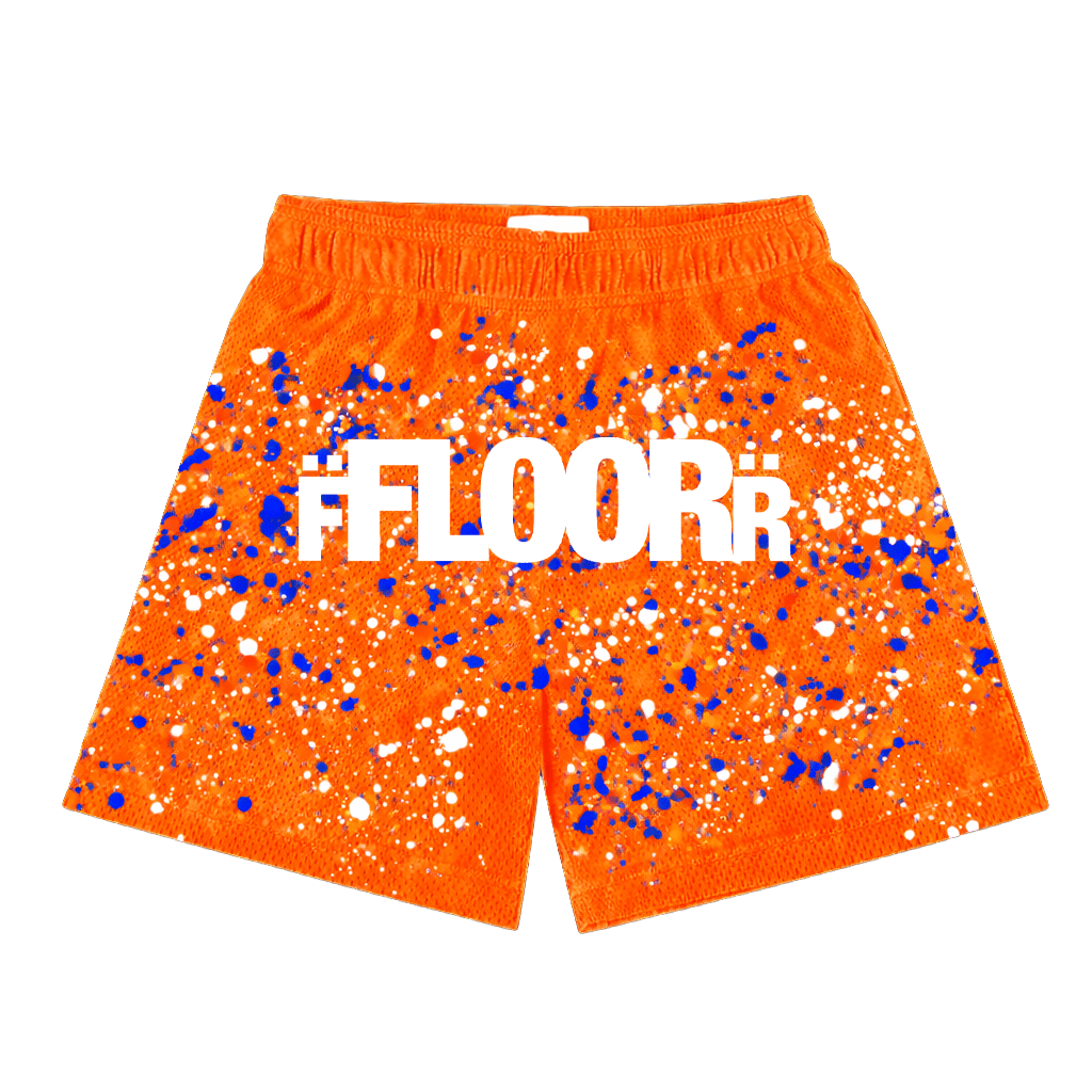 Floor914 Knicks V2 Splatter Shorts - Hype World