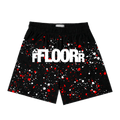 Floor914 Raptors V2 Splatter Shorts - Hype World