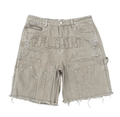 Floor914 TAN WASH WORKMAN JORTS - Hype World