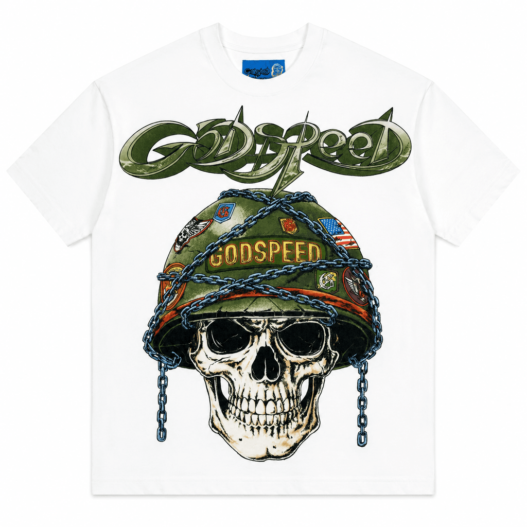 Godspeed Badges of Honor II NG T-shirt (White) - Hype World