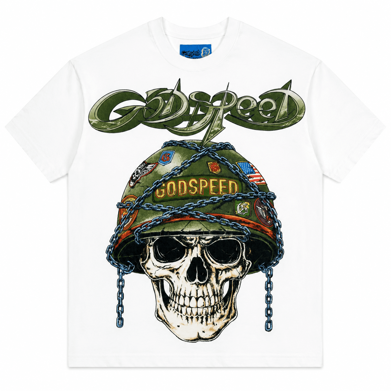 Godspeed Badges of Honor II NG T-shirt (White) - Hype World