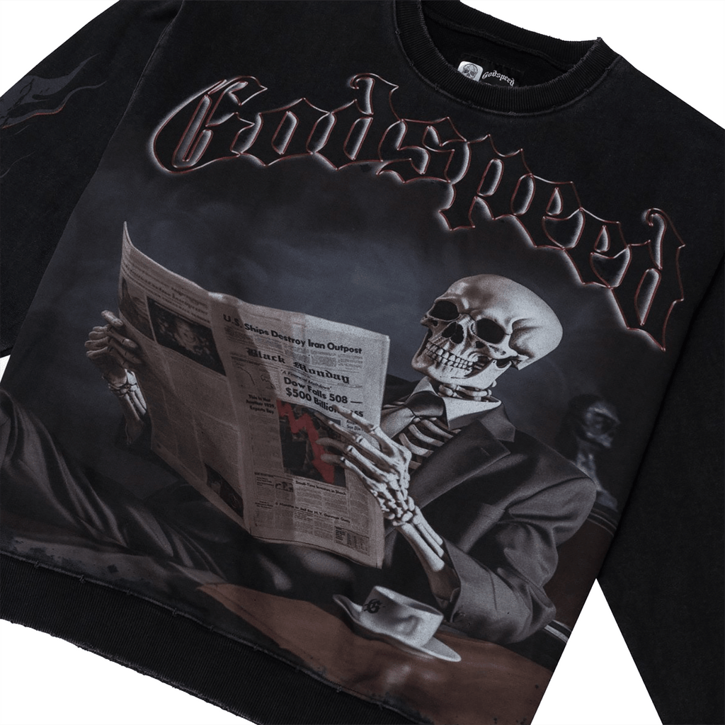 GodSpeed Black Monday Sweatshirt (Black) - Hype World