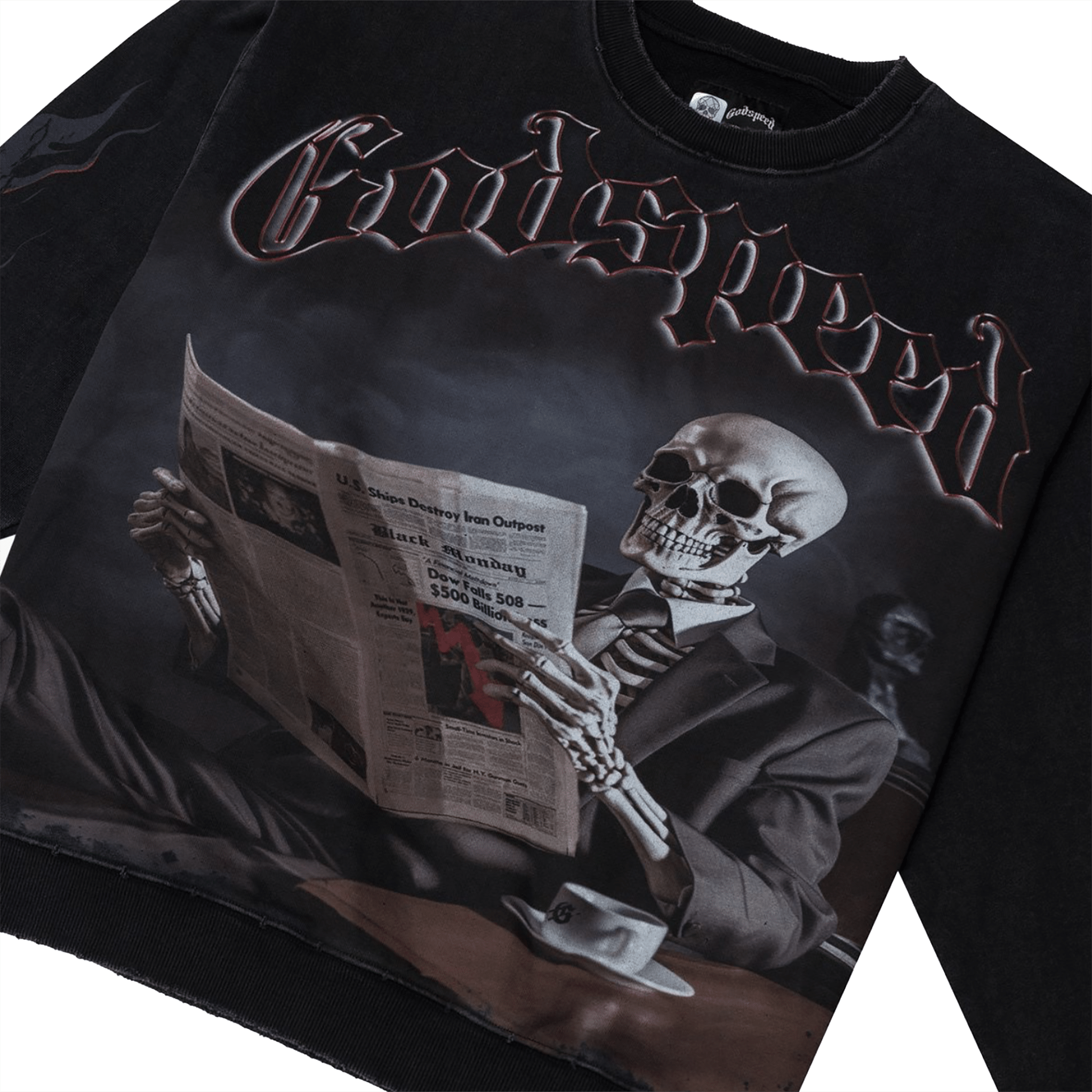 GodSpeed Black Monday Sweatshirt (Black) - Hype World