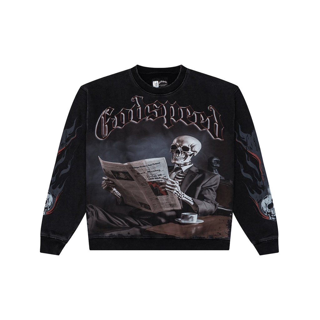 GodSpeed Black Monday Sweatshirt (Black) - Hype World