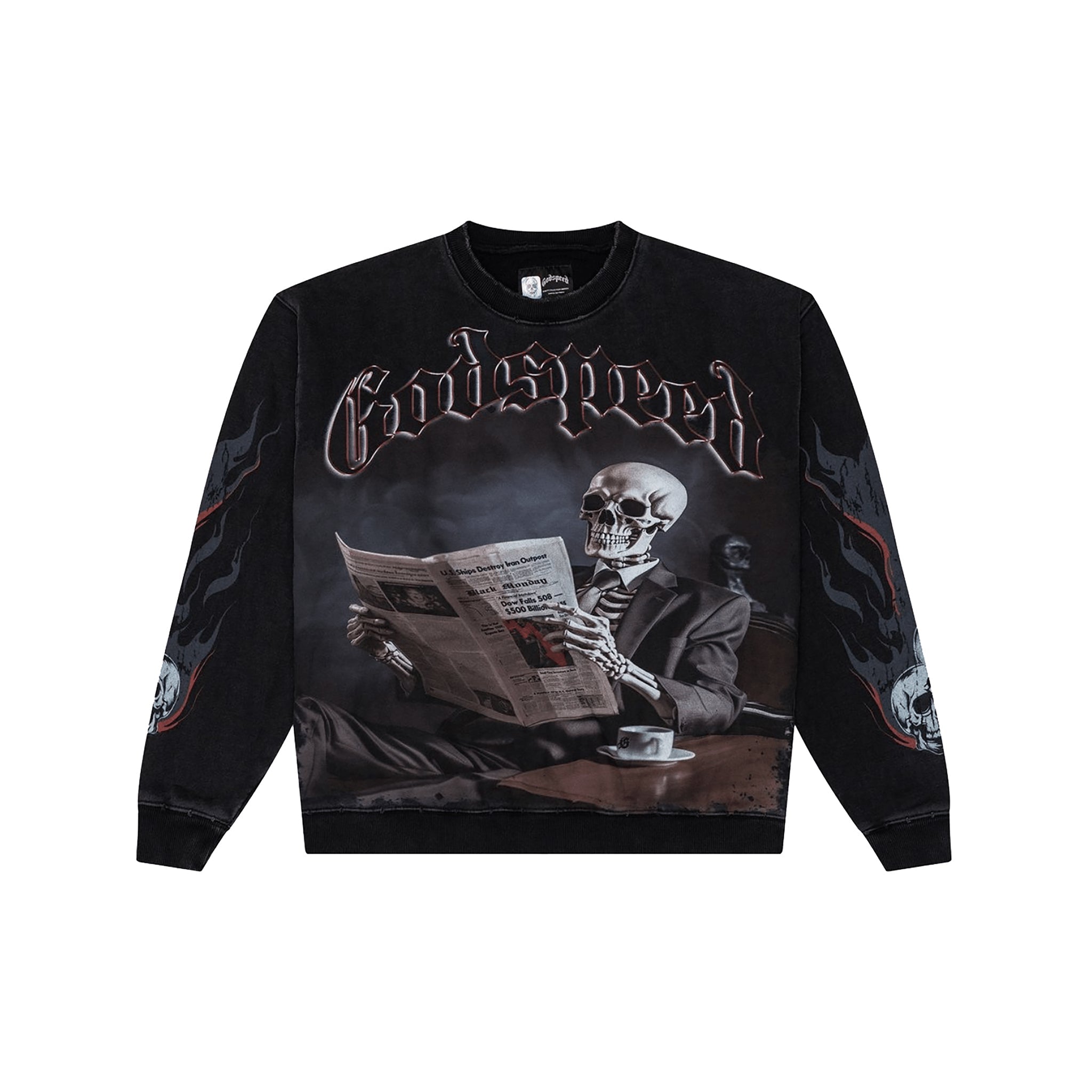 GodSpeed Black Monday Sweatshirt (Black) - Hype World