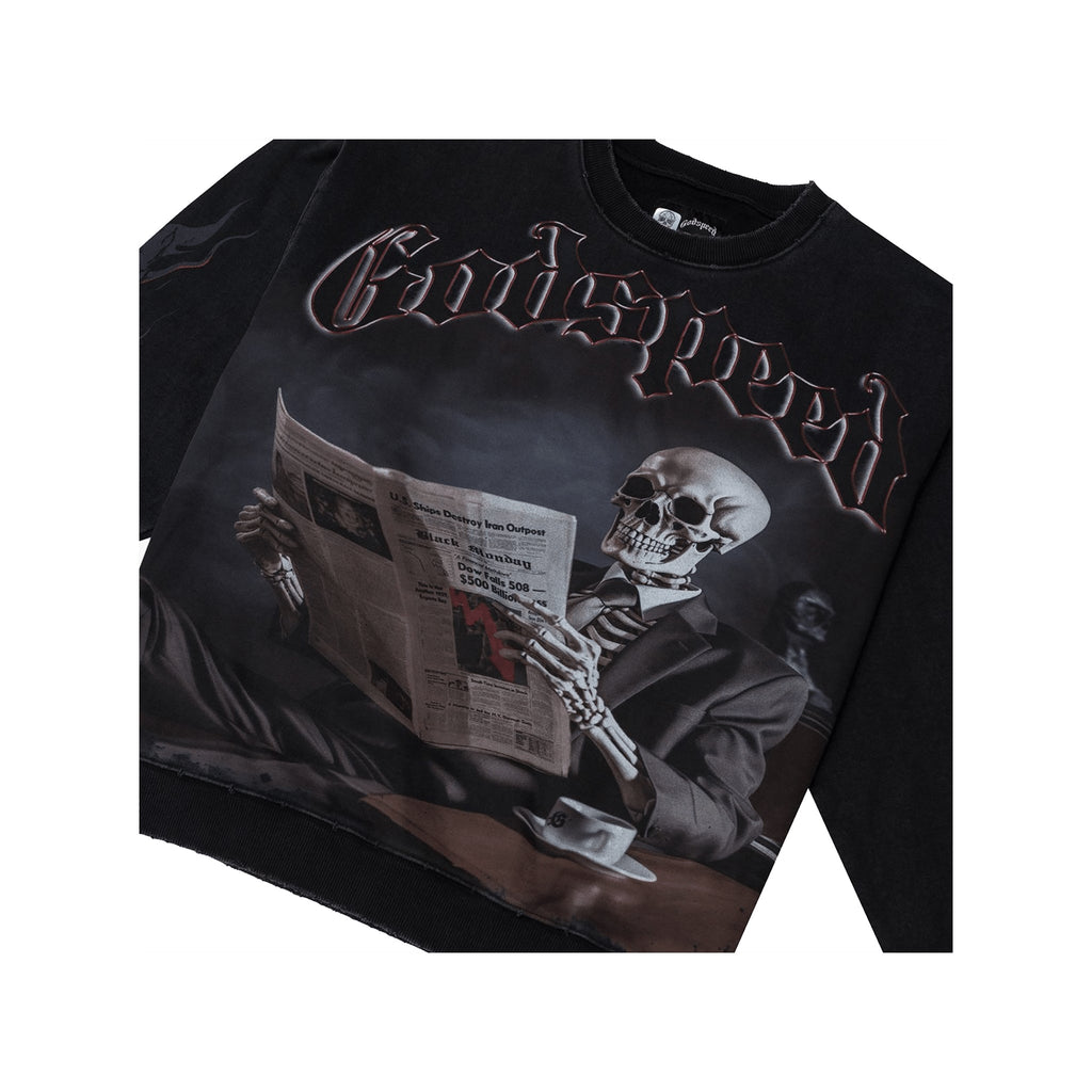 GodSpeed Black Monday Sweatshirt (Black) - Hype World