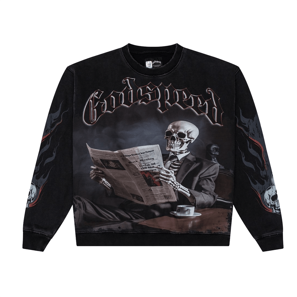 GodSpeed Black Monday Sweatshirt (Black) - Hype World