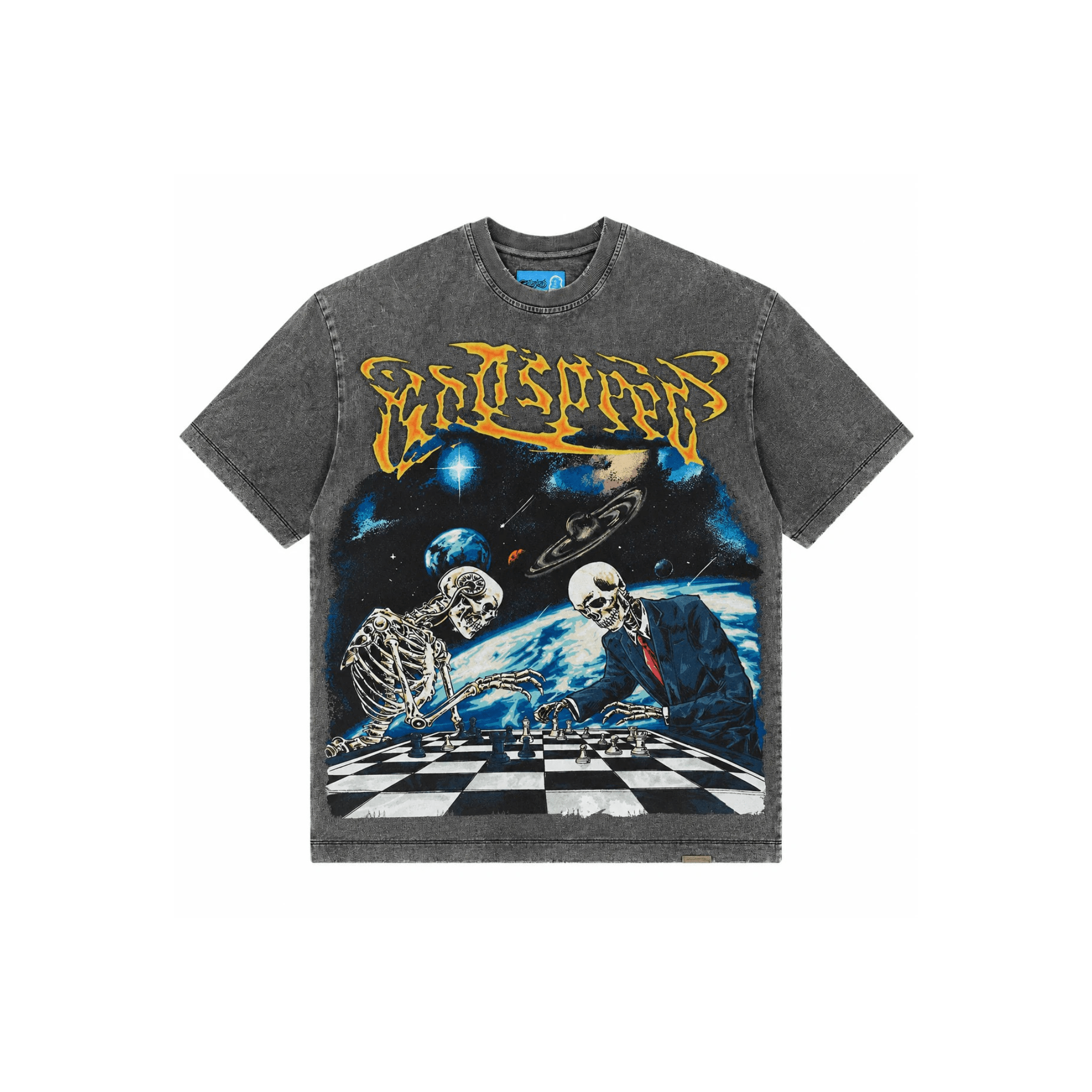 Godspeed Checkmate II T-shirt NG (Grey Wash) - Hype World
